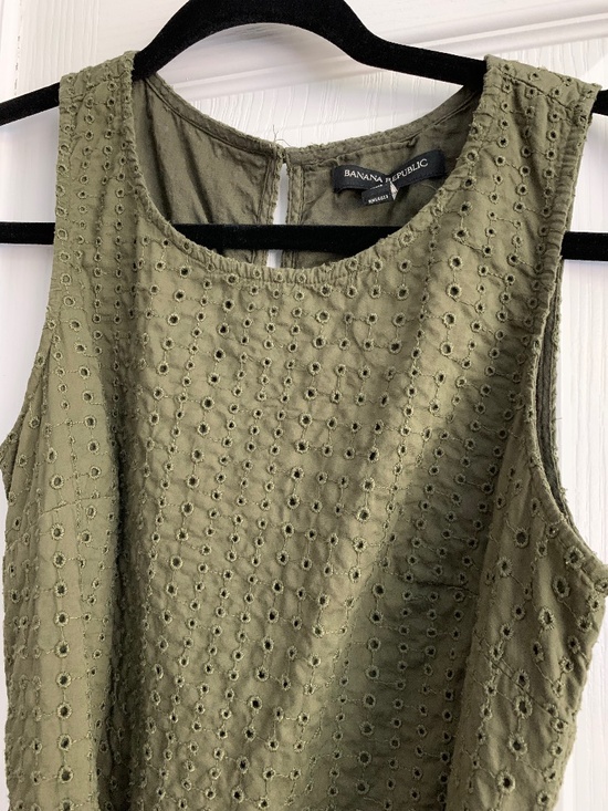 JCrew Belted Eyelet Dress - Picture 2 of 2